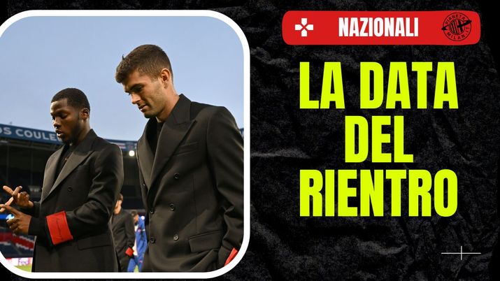 Christian Pulisic, Yunus Musah - AC Milan Players