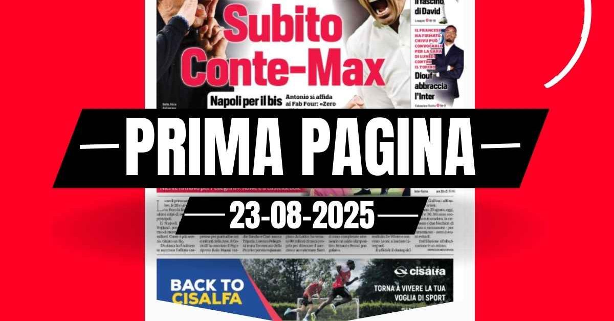 Prima pagina Corriere dello Sport, Allegri: “Milan, senza limiti” Prima pagina Corriere dello Sport, Allegri: “Milan, senza limiti”
