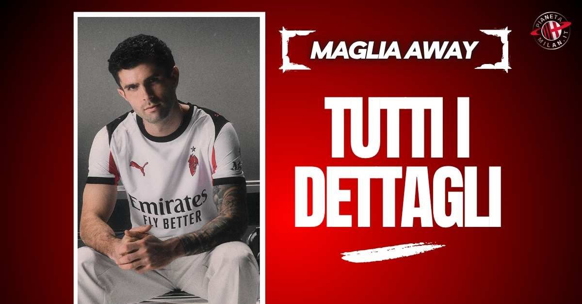 PUMA e AC Milan lanciano la nuova seconda maglia 2025 2026 | FOTO