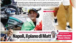 Prime pagine giornali sportivi oggi: il Napoli sui media