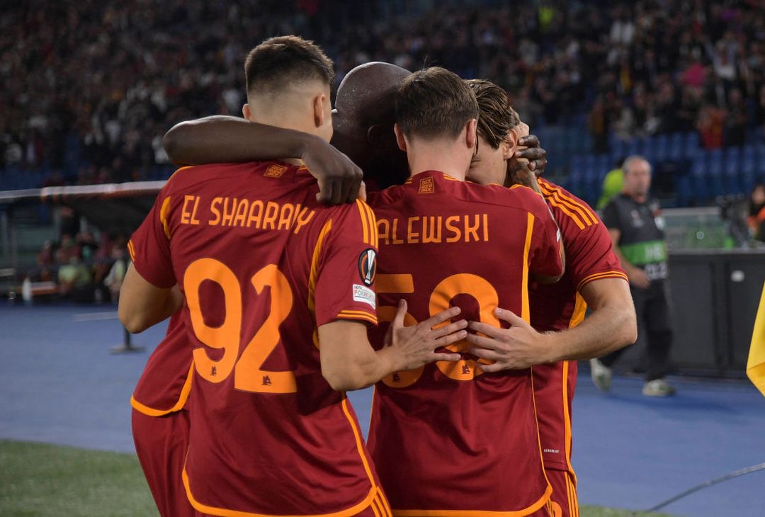 Roma-Slavia Praga 2-0 – FOTO GALLERY - immagine 37