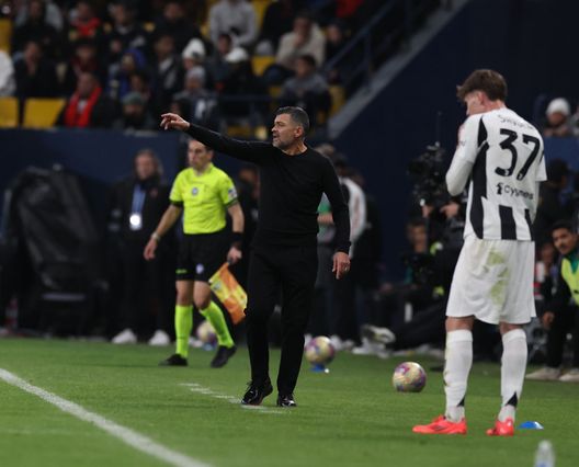 Sergio Conceicao durante Juventus-Milan 1-2 del 4 gennaio 2025 (Foto di Claudio Villa/AC Milan via Getty Images)  Juventus-Milan