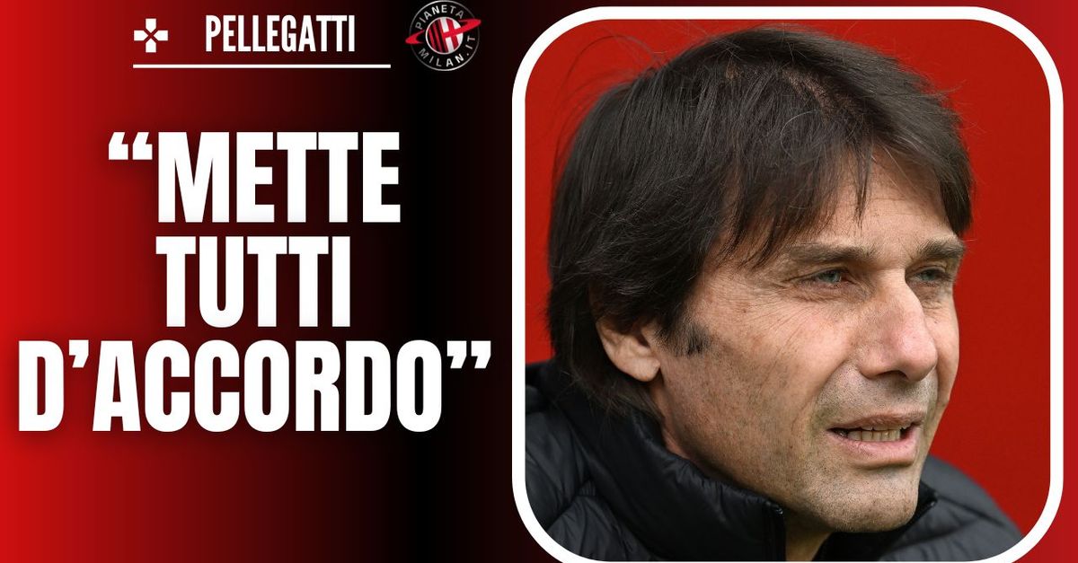 Milan, Pellegatti si espone: “Conte? È il nome che convince tutti ad oggi”