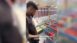 VIDEO / Milan, Emerson Royal al supermercato: nessuno lo riconosce