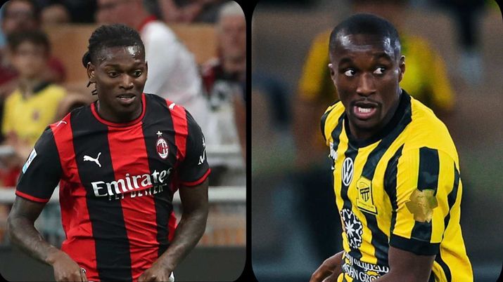 Moussa Diaby, attaccante dell'Al-Ittihad, potrebbe sostituire Rafael Leão nelle fila del Milan nel calciomercato estivo 2026