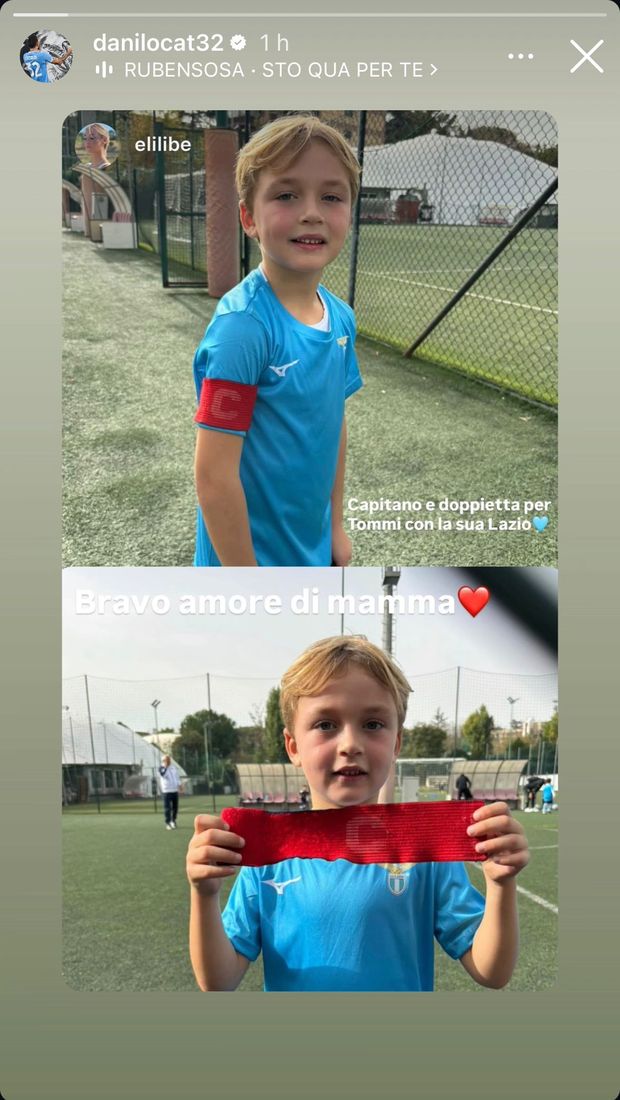 Lazio | Cataldi, di padre in figlio: il piccolo Tommaso fa doppietta da capitano- immagine 2
