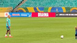 VIDEO – Dodò in Brasile come al Franchi: il siparietto con suo figlio