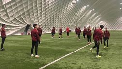 VIDEO – La rifinitura al chiuso dello Jagiellonia, le nostre immagini