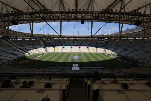 RIO DE JANEIRO, BRASILE - 28 SETTEMBRE: Vista generale dello stadio prima della partita tra Fluminense e Botafogo, nell'ambito di Brasileirao 2025. (Foto di Wagner Meier/Getty Images)