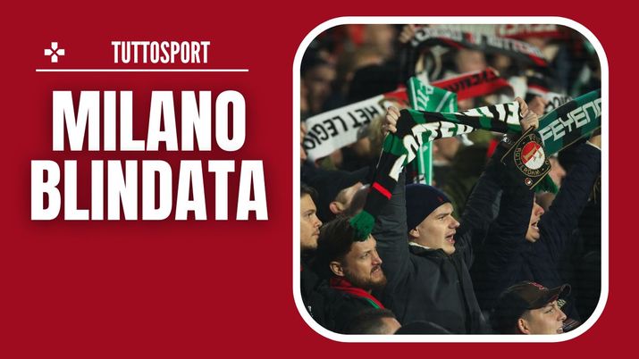 Milan-Feyenoord, paura in città per l’invasione dei tifosi ospiti - immagine 1