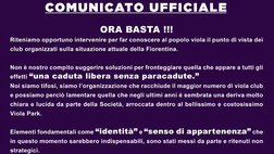Comunicato ACCVC: “Vergognatevi! Società distante, identità persa e la Serie B”