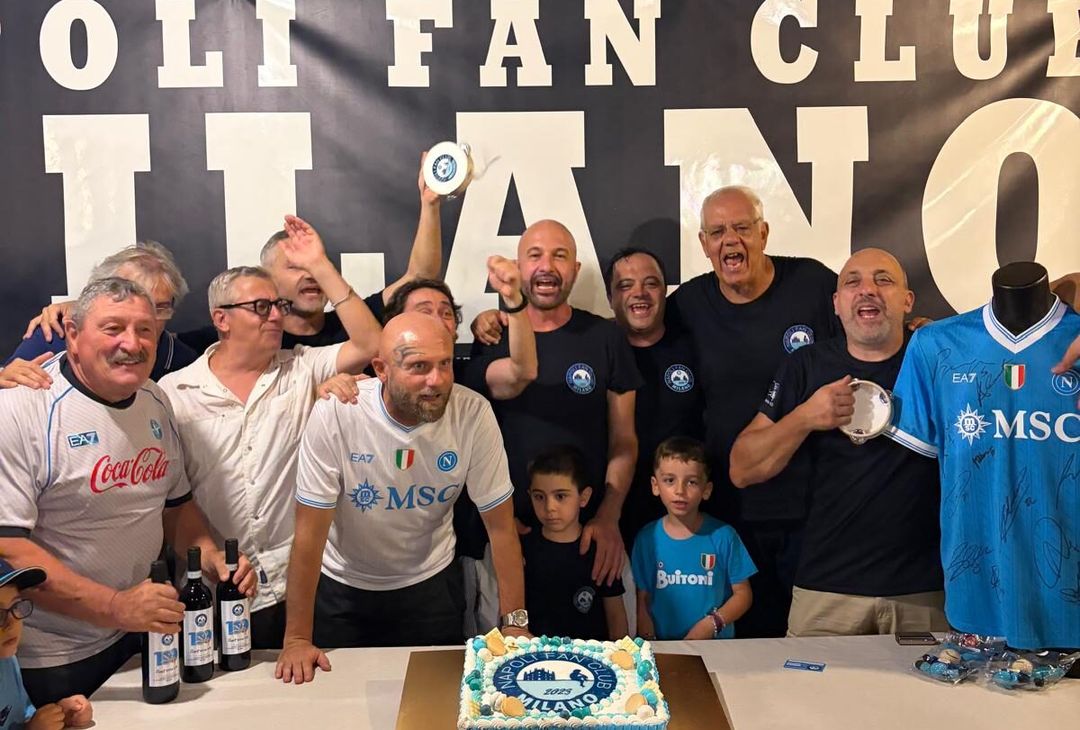 Festa di fine anno per il Napoli Fan Club Milano: presenti tre ospiti speciali! – LE FOTO- immagine 1