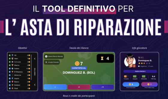 Fantacalcio, ecco dove fare l’asta di riparazione online e come gestirla in ogni aspetto- immagine 2
