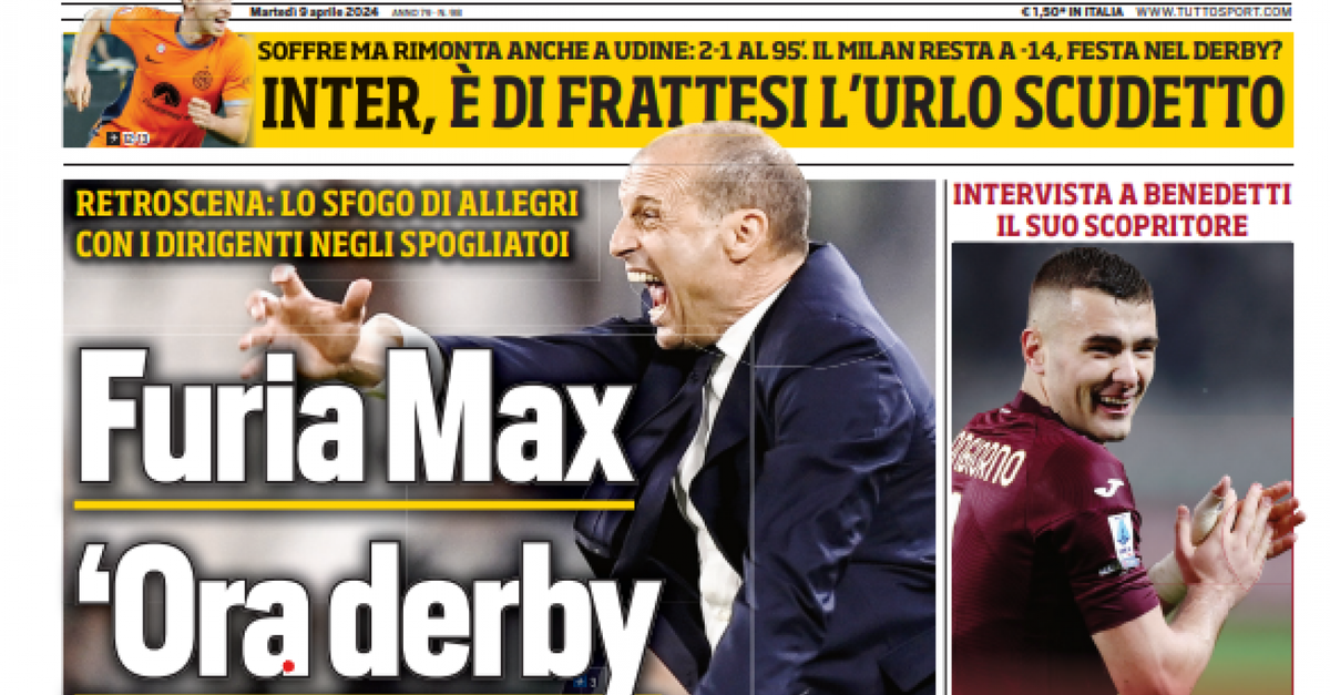 Edicola Ts Inter Di Frattesi L Urlo Scudetto Soffre Ma Rimonta A