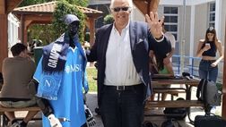 Il Prof. Bruno Siciliano presenta il robot del Napoli! Ha anche la maglia azzurra