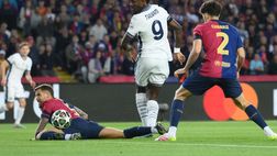 Champions League, Barcellona-Inter 3-3: il gol di tacco di Thuram | VIDEO