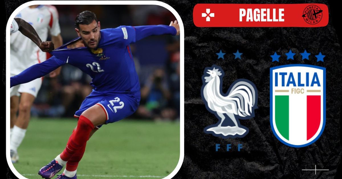 Pagelle – Francia Italia: Theo Hernandez, lontano dalla forma migliore