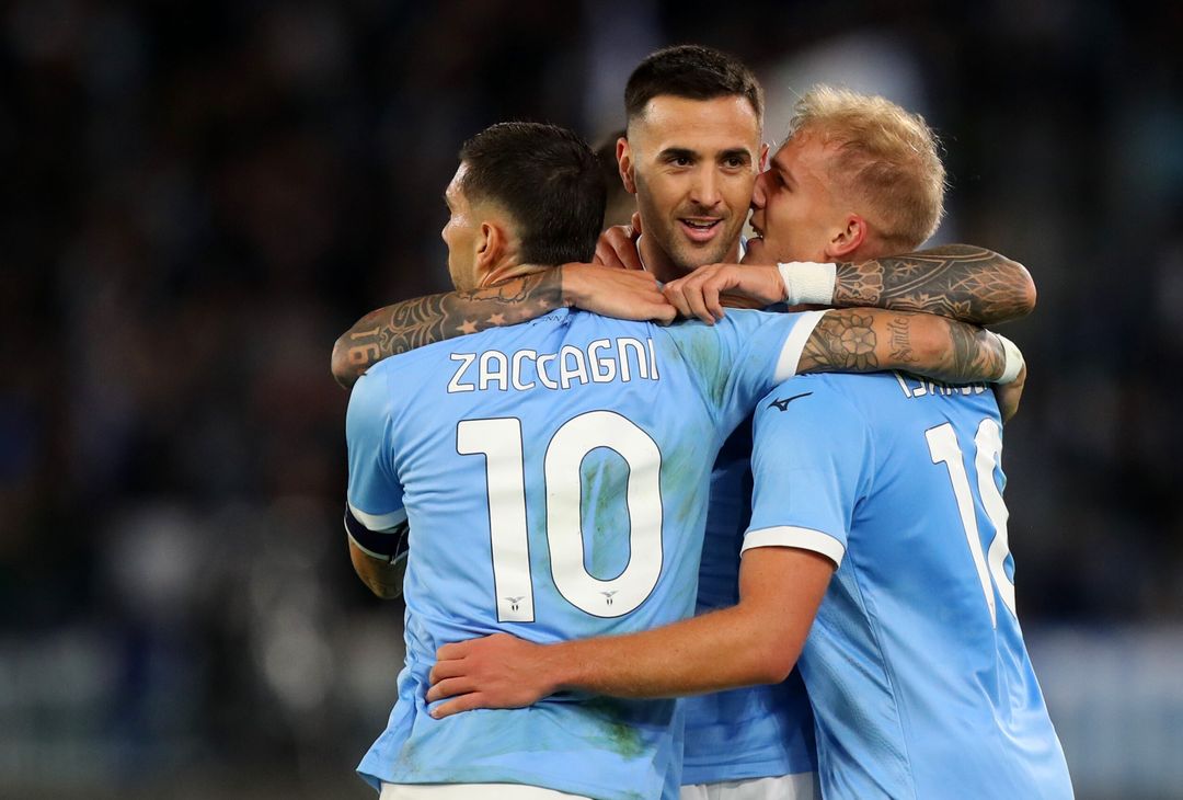Zaccagni, Isaksen e Vecino