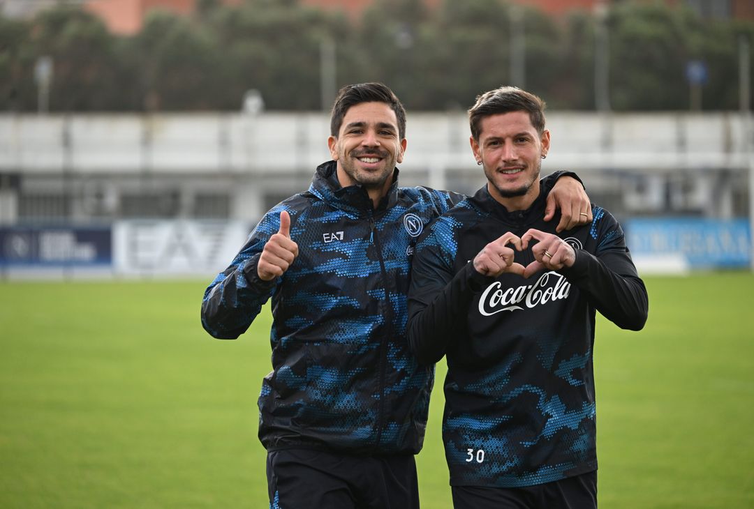Gli azzurri preparano il match contro la Roma, in programma domenica alle ore 18