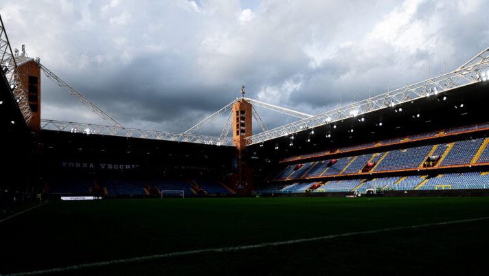 GENOA, ITALY - SEPTEMBER 25: A general view of the stadium prior to kick-off in the Coppa Italia match between Genoa CFC and UC Sampdoria at Luigi Ferraris Stadium on September 25, 2024 in Genoa, Italy. (Photo by Simone Arveda/Getty Images) Genoa-Juve, decisione presa: il match si giocherà a porte chiuse - immagine 1