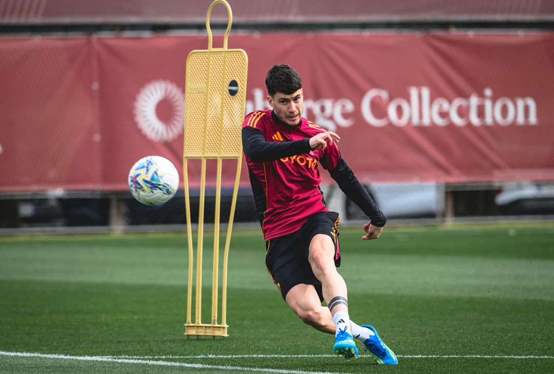 Trigoria, l’allenamento a 4 giorni dall’Inter – FOTO GALLERY- immagine 1