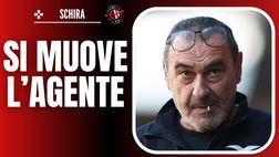 Panchina Milan, l’agente di Sarri si fa sentire: i rossoneri temporeggiano per …