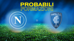 Napoli-Empoli, le probabili formazioni: scelti i sostituti di Buongiorno, Di Lorenzo e Anguissa