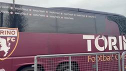 Video – Torino-Lecce: l’arrivo del pullman dei granata allo stadio