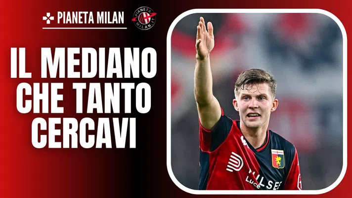 Morten Frendrup, giocatore del Genoa 30/04/2024 PianetaMilan.it