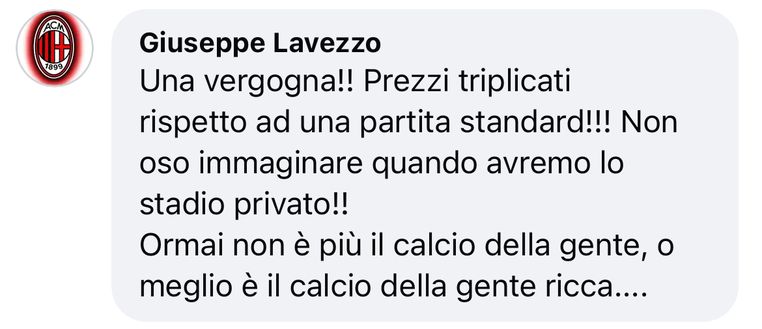 Milan-Juventus, il caro prezzi scatena la rabbia del popolo rossonero: “Non siamo clienti”- immagine 2