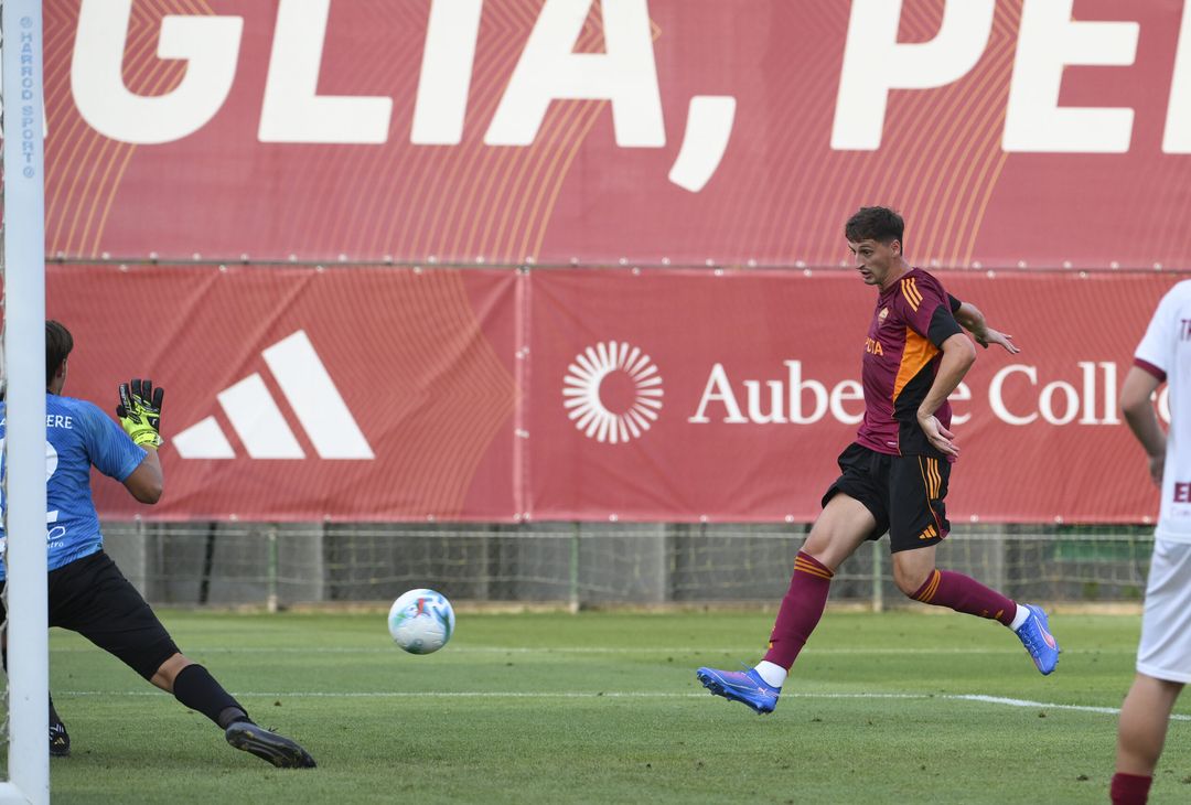 Roma-Trastevere, le immagini della prima amichevole di Gasperini – FOTO GALLERY - immagine 16