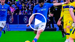 VIDEO Napoli-Verona 2-1, capolavoro di Kvaratskhelia: completata la rimonta azzurra