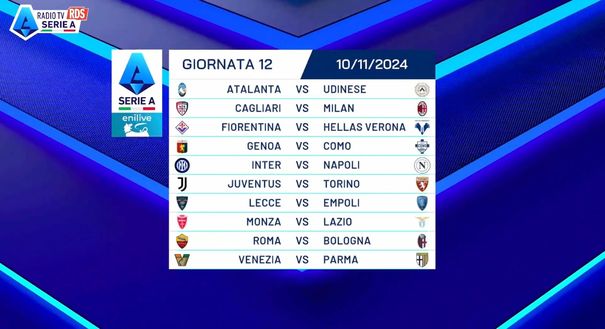 Serie A 24-25, il calendario completo: da Inter-Milan alla Juve, tutte le giornate - immagine 28