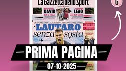 Prima pagina Gazzetta dello Sport: “Leao, cosi non giochi!”