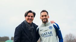 Montella: “Calhanoglu? L’ho trovato motivato, fortunati io e Chivu ad averlo in squadra”