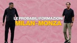 Milan-Monza, le probabili formazioni di Conceicao e Nesta | VIDEO