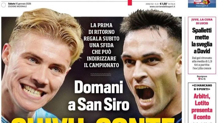 Prime pagine giornali sportivi oggi: il Napoli sui media- immagine 1