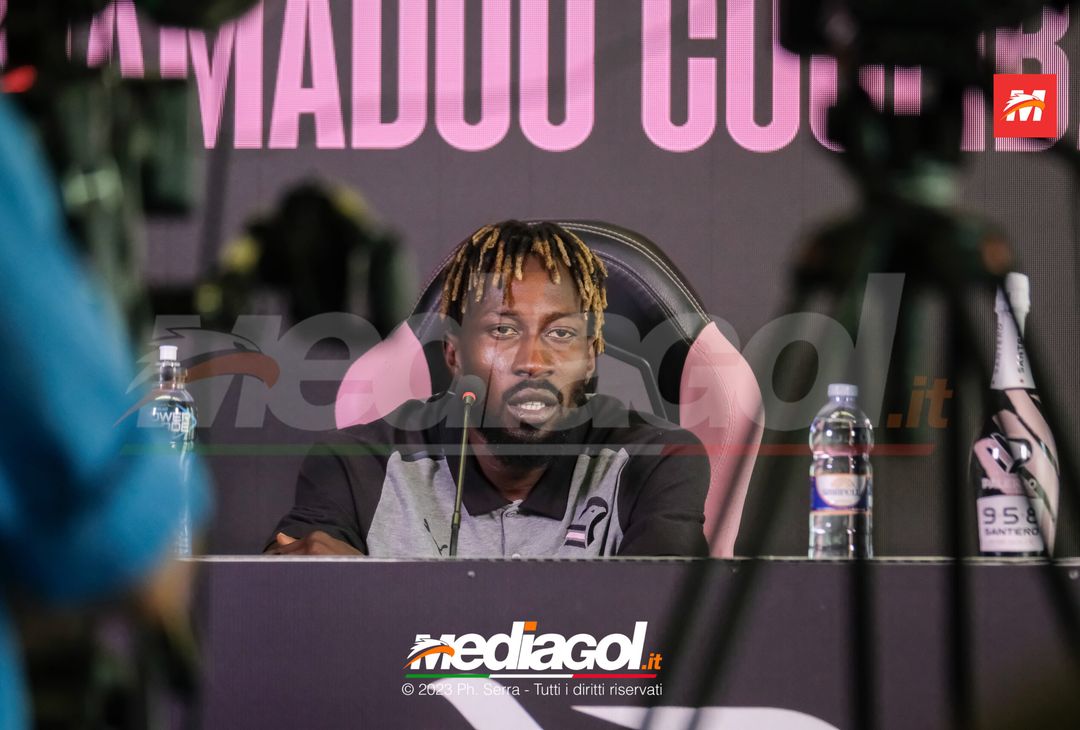 FOTO PALERMO, Mamadou Coulibaly presentato in conferenza stampa (GALLERY) - immagine 6
