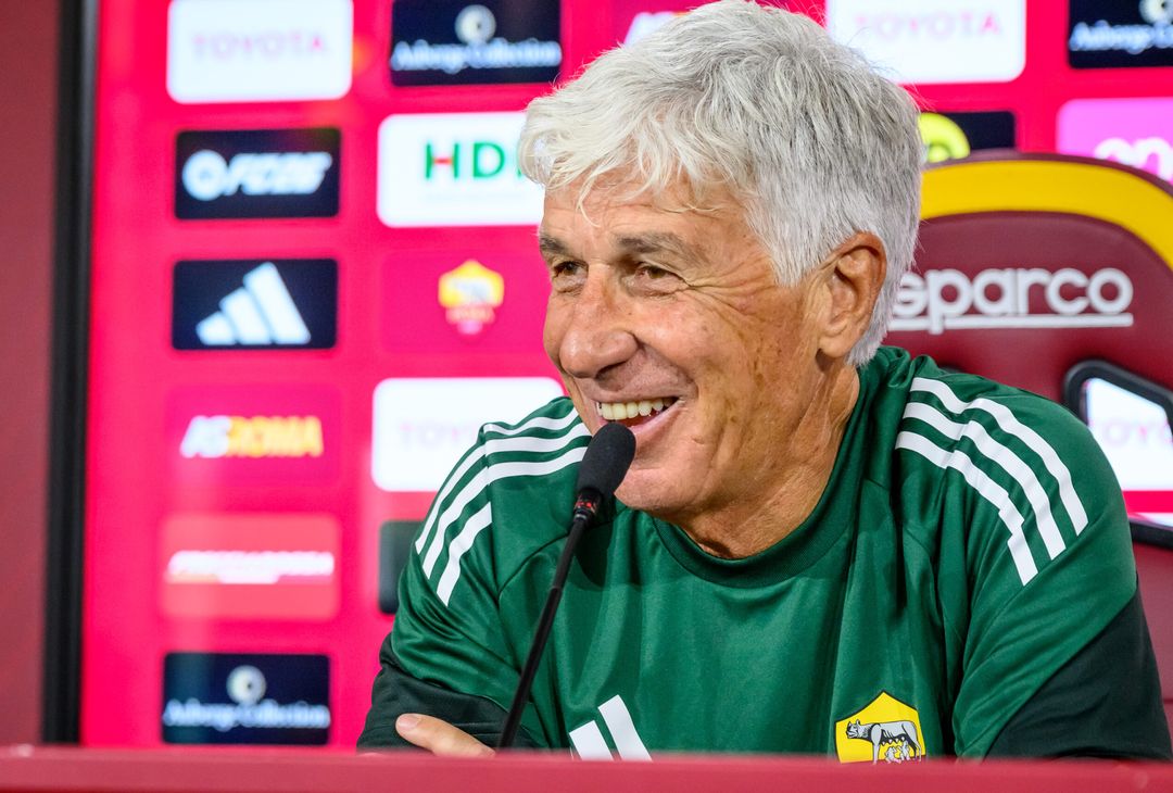 Pisa-Roma, la conferenza stampa di Gian Piero Gasperini – FOTO GALLERY - immagine 4