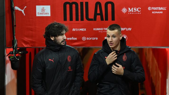 Adli Francesco Camarda AC Milan Milan-Fiorentina 1-0 Serie A 2023-2024