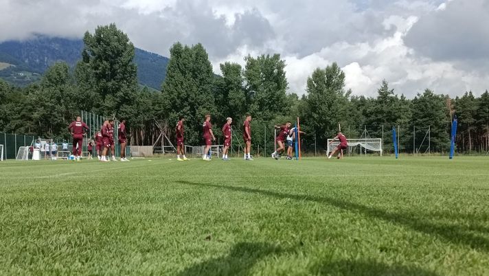 L’allenamento pomeridiano a Prato allo Stelvio: ancora presente Vanja - immagine 1