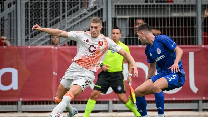 Getty Images Roma-Olympiacos 1-1: a De Rossi non basta Pellegrini. Rodinei firma il pari - immagine 1