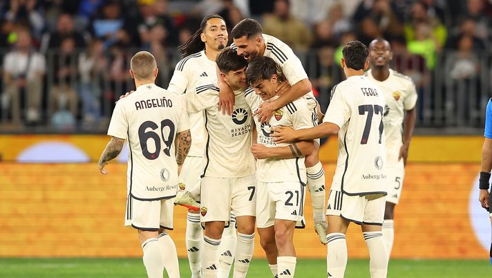 Milan-Roma 2-5: manita giallorossa a Perth, i giallorossi vincono l’amichevole - immagine 1