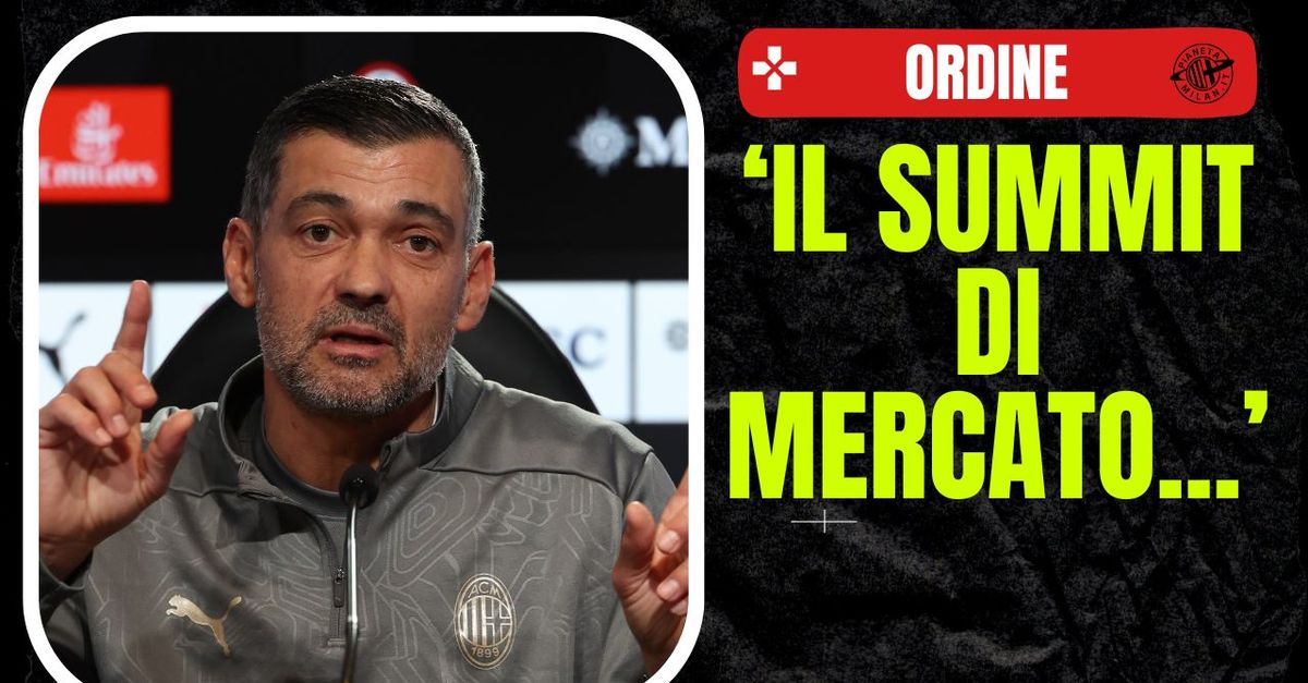 Milan, Ordine: “La lezione di Conceicao”. E sul summit di mercato…