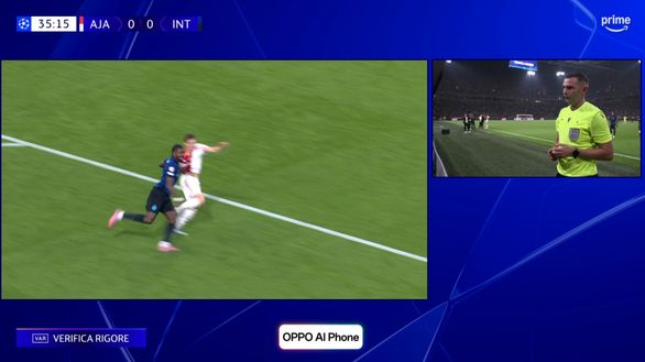Ajax-Inter, ecco la spiegazione ufficiale dell’UEFA sul rigore revocato a Thuram- immagine 2