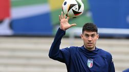 Italia, Bastoni all’esame Broja: “Prova di maturità, ha la classe per vincere la sfida”