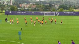 Fiorentina in campo al Viola Park per la rifinitura: ecco gli assenti