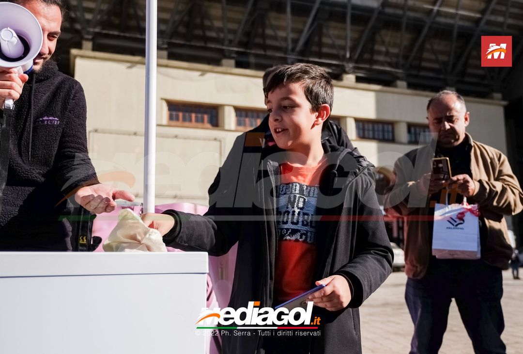 FOTO PALERMO: Tombola con Stefano Piazza e Chris Clun al ‘Renzo Barbera’ (Gallery) - immagine 44