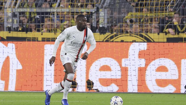 Fikayo Tomori,Ac Milan Borussia Dortmund-Milan Champions League 2023-24