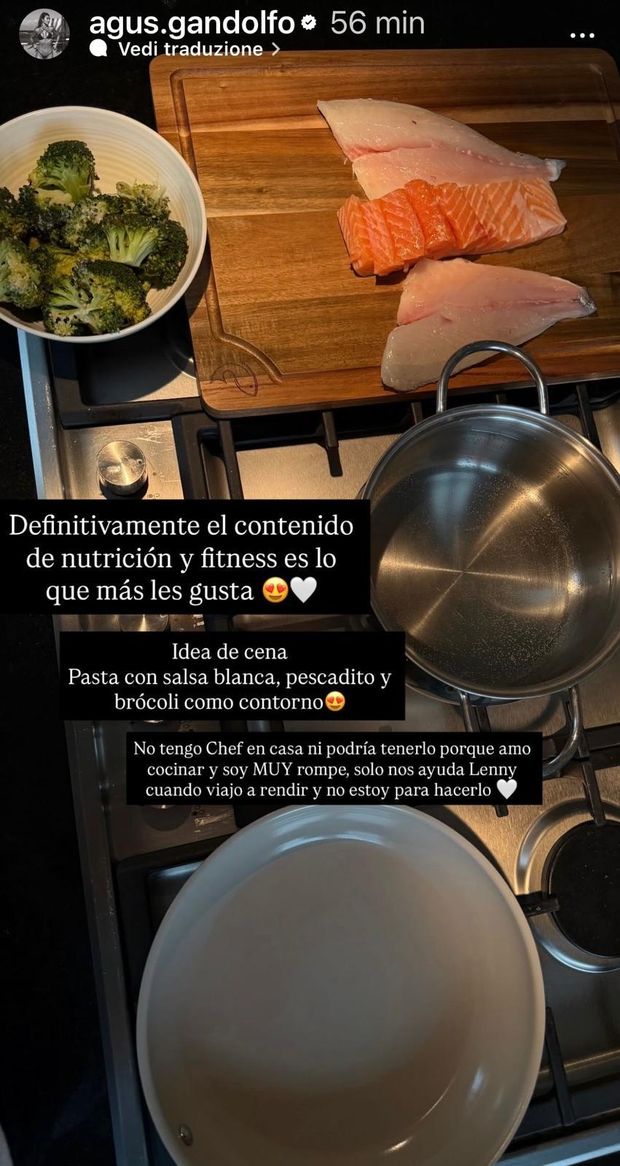 La moglie di Lautaro si confronta con i suoi follower: “Ecco perché non ho uno chef privato”- immagine 3